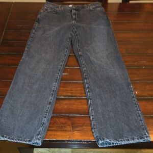 Garage Women's Relaxed 90's Straight Grey Jeans